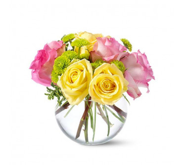 Bouquet limonade rose